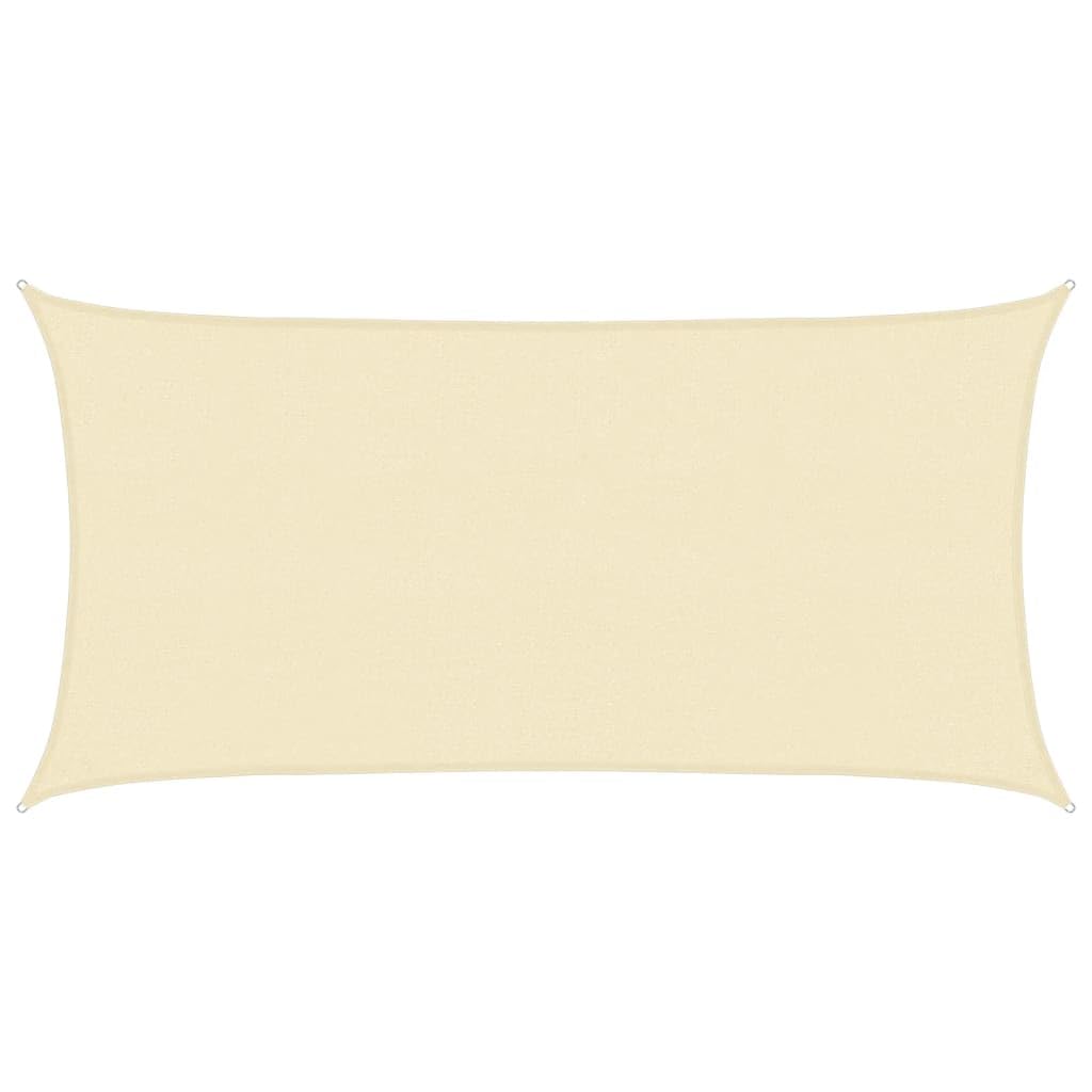 Voile d'ombrage avec 90% protection UV pour parasol de patio