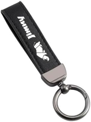 BRALEM Car Keychain for Suzuki Jimny, Car Keyring Replacement with Car Logo, for Men and Women, Car Accessories, Family Present