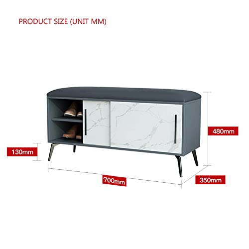 Tabouret de rangement grande capacité pour optimiser l'espace du salon - 3