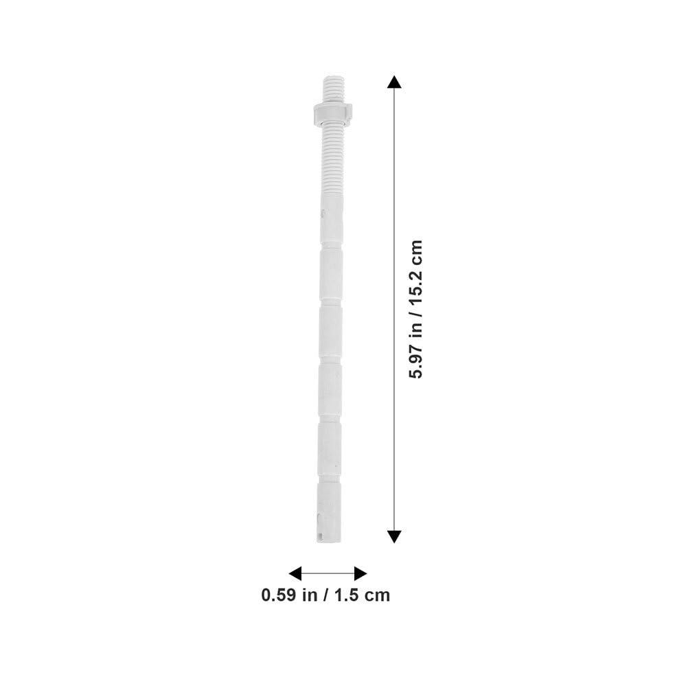 Homoyoyo 12pcs Toilet Button Extension Rod Toilet Button Rods Pusher Pusher Flush Toilet Kit Toilet Repair Kits Push Button Rods Toilet Flushing Toilet Tank Button - Image 2