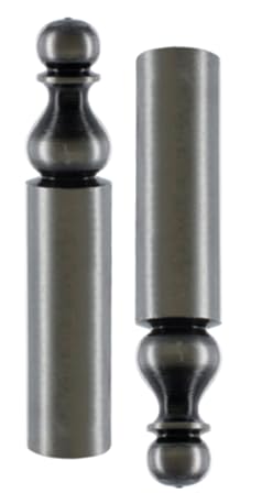 Cache-fiche rustique n°16 BROS pour Exacta Ø16 en fer noir