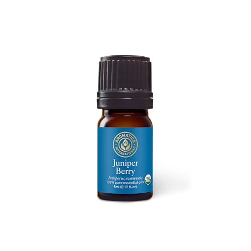 Aromatics International Juniper Berry Essential Oil 5ml - 100% Pure Organically Grown Bulgaria...