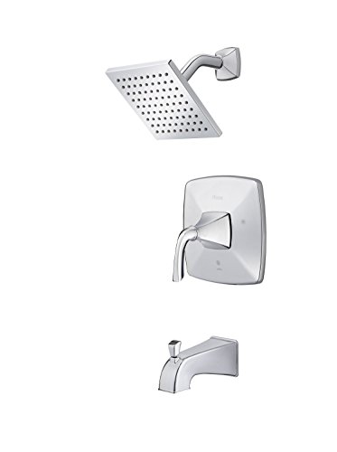 Garniture de douche 3 trous Pfister Bronson avec manche de transition - 2