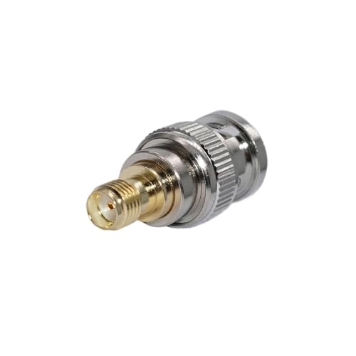 Adaptateur BNC Q9 femelle vers SMA pour câble coaxial droit