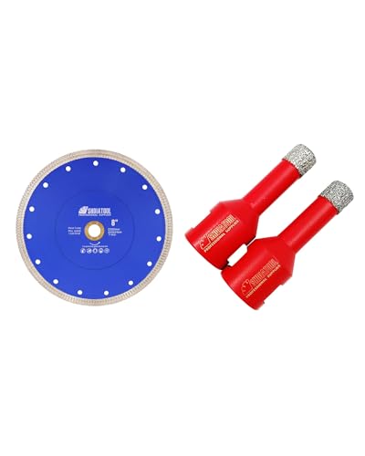 Disque à tronçonner diamant et forets M14 SHDIATOOL pour éviter les éclats