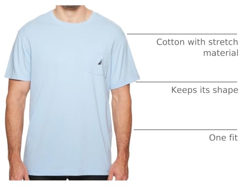 Image of Nautica Men's Classic Fit Pocket T-Shirt