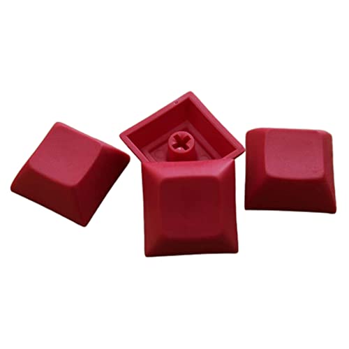 Image of 12Pcs PBT DSA Keycaps Blank for MX Switches Mechanical Keyboard Red Keyboards, Mice & Pointers | Keyboards & Keypads