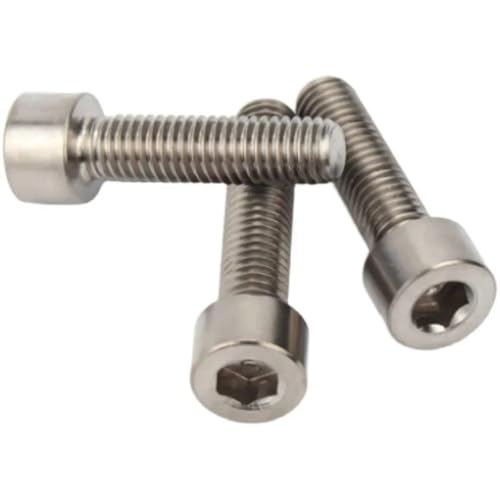 Vis à tête cylindrique métrique M12 25mm vis six pans creux titane CHC