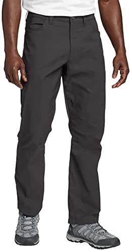 Eddie Bauer Tech Pant for Men Two Way Stretched Fabric Cargo Pocket Casual Work - Gray 32x34