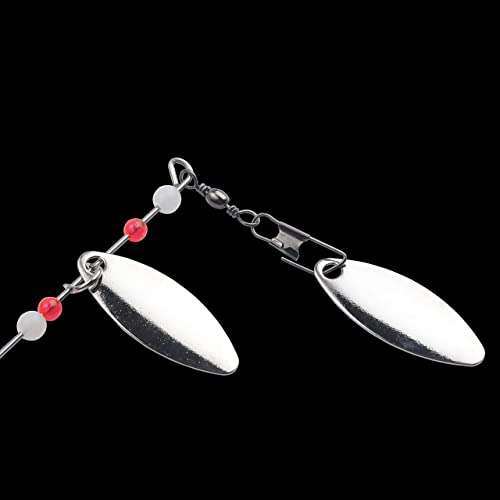 Free Fisher AMURBHLFREE072J 6 Pcs Fishing Lures Spinner Baits thumb #6