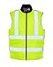 Utility Pro, Hi-Vis Reflective Waterproof Warm-Up Vest (Yellow) (XXL)