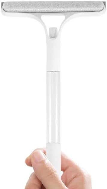 3 in 1 Window Cleaning Scraper Window Squeegee Cleaning Tool Shower Squeegee for Glass 58x21.5cm Streak Free Finish