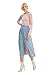 Produktbild Trendyol Damen Trendyol Tegelbloemenpatroon tip gedetailleerde rok Skirt, Blau, 38 EU