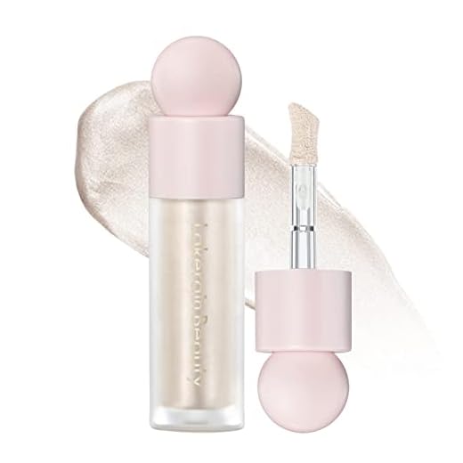 MEICOLY Iluminador líquido, luminizador líquido de longa duração, iluminador facial à prova d'água, brilho natural, maquiagem brilhante para rosto, 01 Enlighten