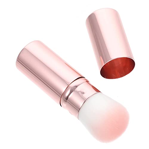 BESTYASH 1Pc Retractable Blush Brush for Women Portable Makeup Tool for Foundation and Blush Application Soft Bristles Multi Purpose Cosmetic Brush