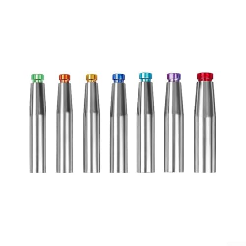 Zilimontt Lot de 7 outils d'installation de joints d'huile de compresseur AC pour plusieurs modèles de véhicules, compatible avec Civic Elantra et construction en métal avec conique
