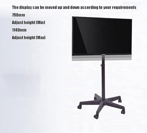 Soporte móvil para TV compatible con pantallas planas y curvas miniatura 5