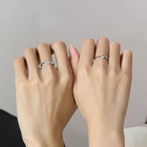 Bague fiançailles argent réglable pour ne plus jamais se tromper - 2