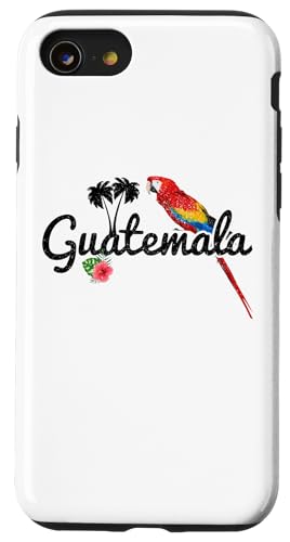 Guatemala Loro, Guacamayo Vintage Pride Guatemala, recuerdo guatemalteco Carcasa para iPhone SE (2020) / 7 / 8