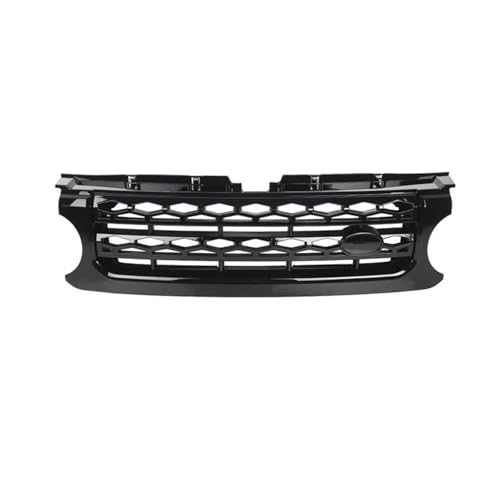 Rejillas Frontales Radiador Para Land Para Rover Para Discovery 4 LR4 L319 2010-2013 Rejilla Parachoques Delantero Parrilla Exterior Superior Rejilla Aire Delantera(Negro)