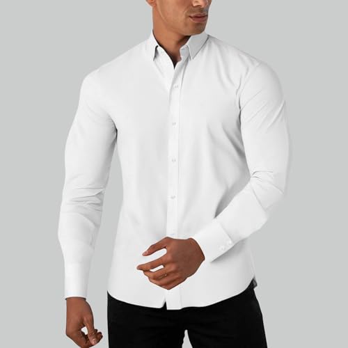 Camisa blanca de manga larga 8 Imagen adicional
