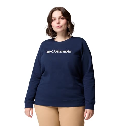 Columbia Women's Columbia Trek Graphic Crew, Collegiate Navy/Gem Columbia, XXL Große Größen – Ansicht 5
