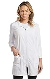 White Cross Fit Women's 2417 Lab Coat-White-Small