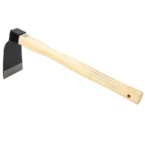 Azadón de mano de acero carbono para jardín miniatura 4