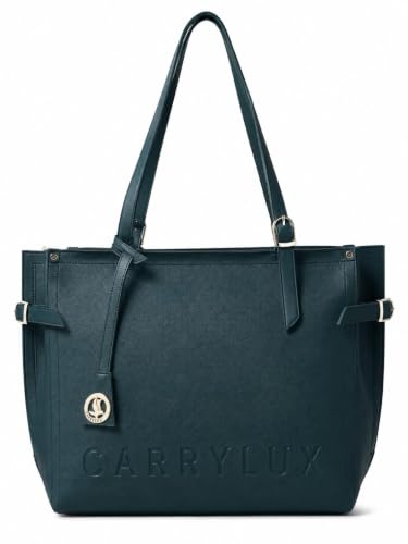 Image of Carrylux Soft PU Textured Tote Bag for Women