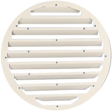 Outdoor AC Unit Cover - Weatherproof Condenser Grille & Deflector Plate, Anti-Direct Vent Shield for Compressor Protection, All-Season Durable Outdoor Accessory