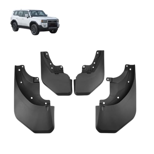Bavettes de protection Toyota Prado 2024-2025 anti-rayures : garde-boue facile à installer