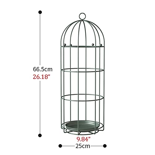 Seau à parapluie de luxe léger vert pour optimiser votre espace - 6
