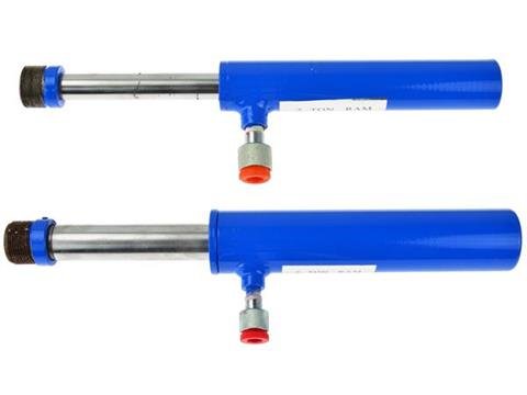 Impostato di attuatori e uno stantuffo per