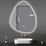 Design a prova di esplosione, il nostro specchio da bagno è realizzato in vetro più resistente, anche se è rotto, non si romperà, non danneggerà e sarà più sicuro da usare.