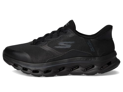 Skechers Men's Hands Free Slip-ins Go Walk Glide-Step 2.0 - Zac Sneaker, Black/Black, 11