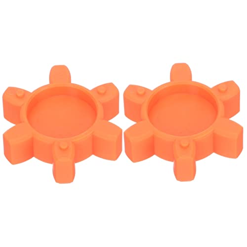 Gatuida 2pcs Rubber Spider Insert for Jaw Coupler Flexible Coupling Insert Cnc Machine Fittings for Shape Machine Access