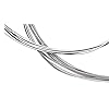 Sterling Silver .925 Round Wire - Half Hard (24 Gauge 10 Feet) #1
