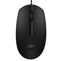 HP M10 Wired USB Mouse with 3 Buttons High Definition 1000DPI Optical Tracking and Ambidextrous Design