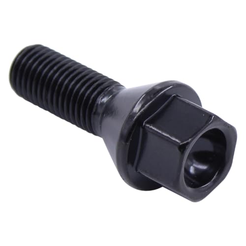 Radbolzen Radschraube Felgenbefestigung Kegelbund M12x1,5 Radmutter Schrauben für 3er E46 E91 5er E28 E12 E34 E39 E60 E61 6er E24 E63 E64 7er E23 E32 E38 8er E31 X1 E84 Z1 Z3 E36 Z4 E86 E85 E89 Z8 E52