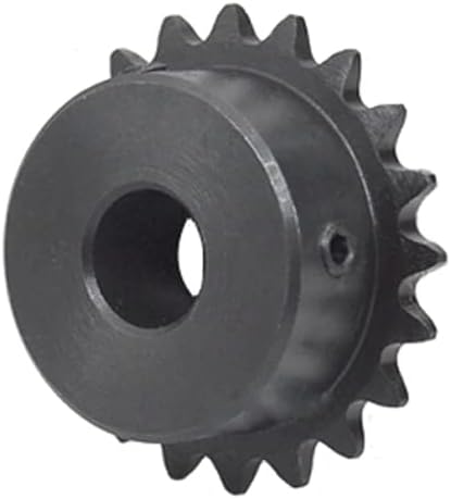 #25 Chain Drive Sprocket 10T 10mm Bore 1/4" 6.35mm Pitch For #25 04C Roller Chain (#25-10T； Bore:10mm)