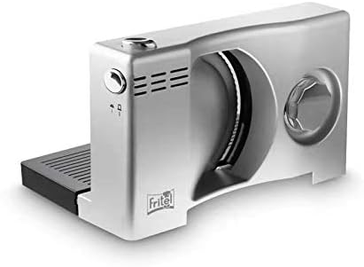 Electric Food Slicer, 6.7” Stainless Steel Blade, Home Use Meat Slicer, Compact & Foldable Slicer with Food Tray, Silver (silver)