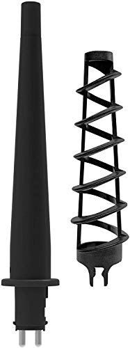 Revamp Progloss Diverse TO-2006 Accessoire boucleur conique 13-25mm avec spirale détachable pour Fer à boucler polyvalent interchangeable | Infusé D’Huiles pour Des Cheveux Brillants et Soyeux