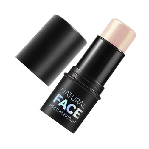 FOMIYES ニング&コントゥアリングスティック 韓国語を強調表示する ハイライトリキッドメイクアップ 顔蛍光ペン 韓国メイクのハイライト スティック プラスチック Beige