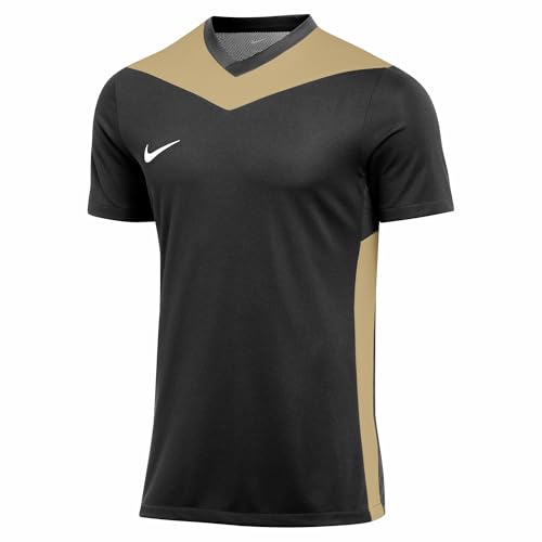 Nike M NK DF Prk Drb Iv JSY SS Haut à Manches Courtes, Noir/Jersey doré/Blanc, m Homme
