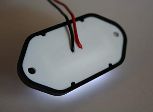 Led Convenience Courtesy Led Light - Bright Blue Internal Leds - Waterproof, Compact 12Vdc Fixture Truck, Auto, Rv, Aircraft Lighting #TOP1