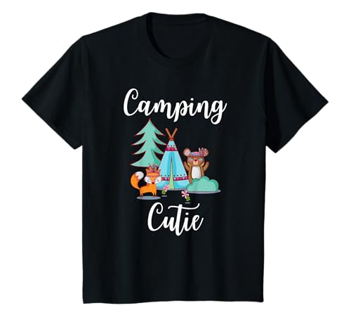 INSPIREMETEES Camping Cutie T-Shirt — best camping apparel