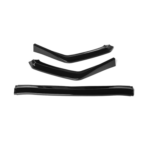 Spoiler avant pour Subaru WRX STI 2015-2019 : kit diffuseur noir brillant