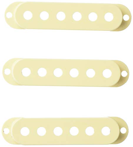 Fender Road Worn – Stratocaster Ensemble de caches micro – Set de 3 – Road Worn Blanc - Les Beatles, Paul McCartney, John Lennon, RIngo Starr, George Harrison Fender Road Worn - Stratocaster Ensemble de caches micro - Set de 3 - Road Worn Blanc