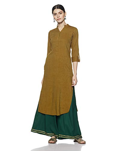 Image of Gerua Women's Straight Kurta