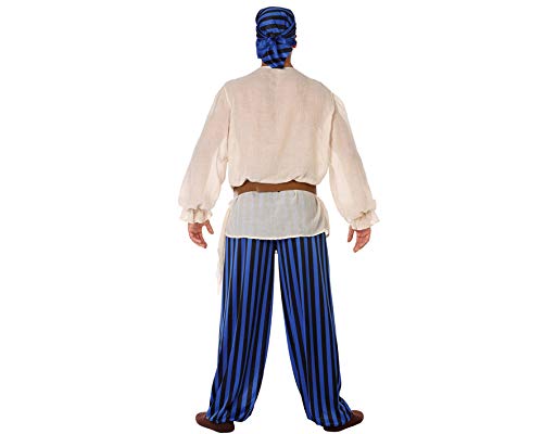 Disfraz Pirata Azul Para Hombre Talla XL De Atosa – Calidad Top Y Acabado Premium